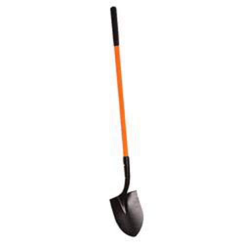 Leonard Closed Back Round Point Shovel With 48in Fiberglass Handle ...