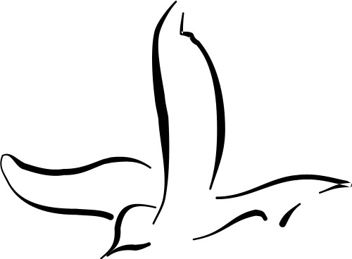 Outline Of Dove | Free Download Clip Art | Free Clip Art | on ...
