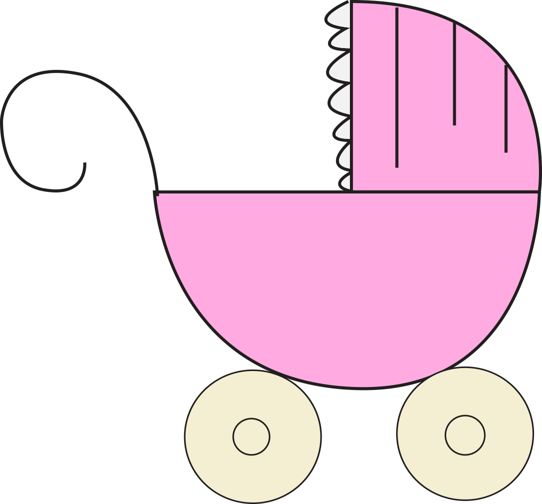 clipart baby girl shower - photo #11