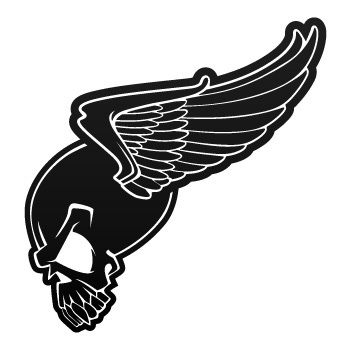 Stickers factory decal Eagle Wings Skull 02563 | Flickr - Photo ...