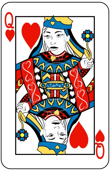 clipart queen of hearts - photo #25