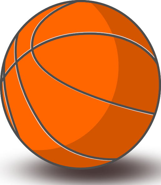 Basketball clip art - vector clip art online, royalty free ...