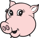 Funny Cartoon Bbq Pig Clip Art Picture