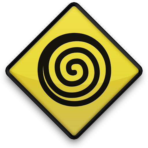 Spiral Shape (Shapes) Icon Style 1 #021717