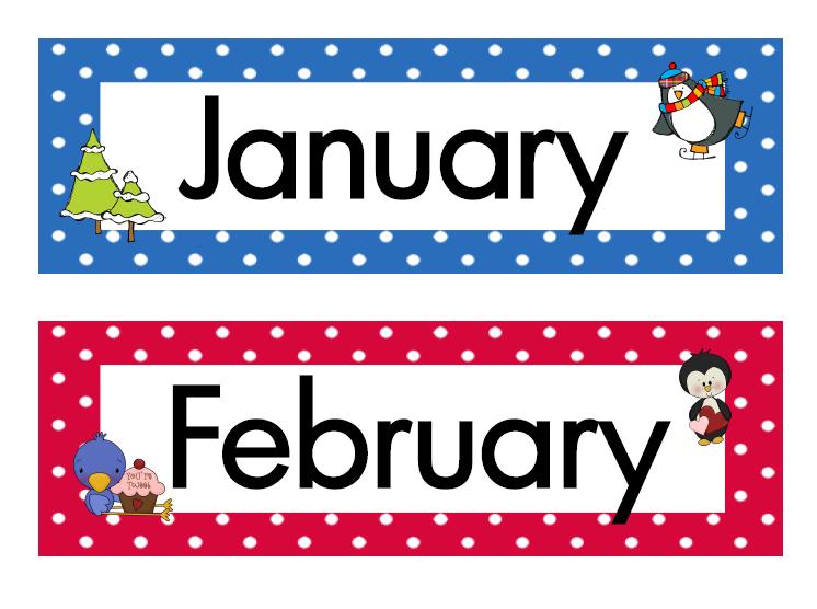 free clipart for teachers months of the year - photo #9