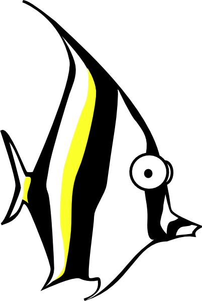 Angel Fish clip art - vector clip art online, royalty free ...