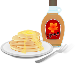 Pancake Breakfast clip art - vector clip art online, royalty free ...