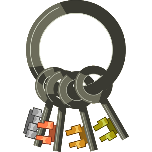 bunch of keys clipart - photo #4