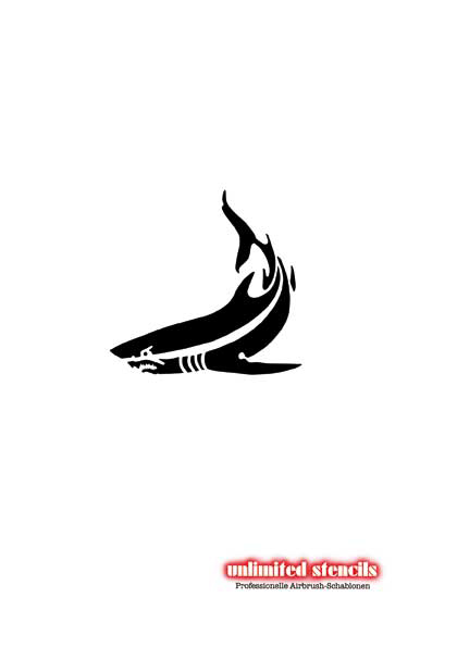 free shark stencil clipart best free shark stencil clipart best