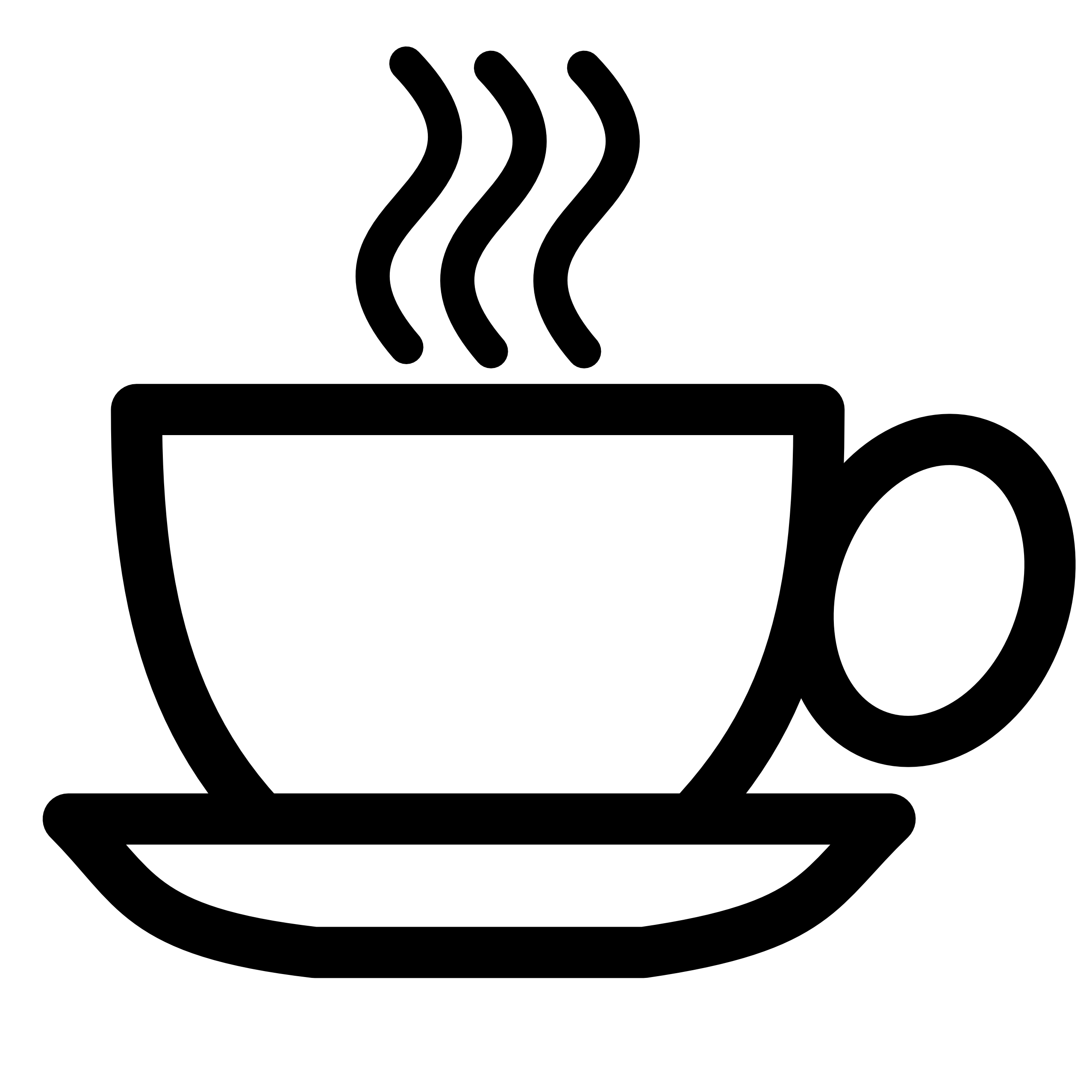 coffee cup clip art black white - photo #2