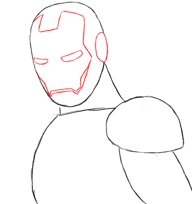 How To Draw Iron Man | Draw Central