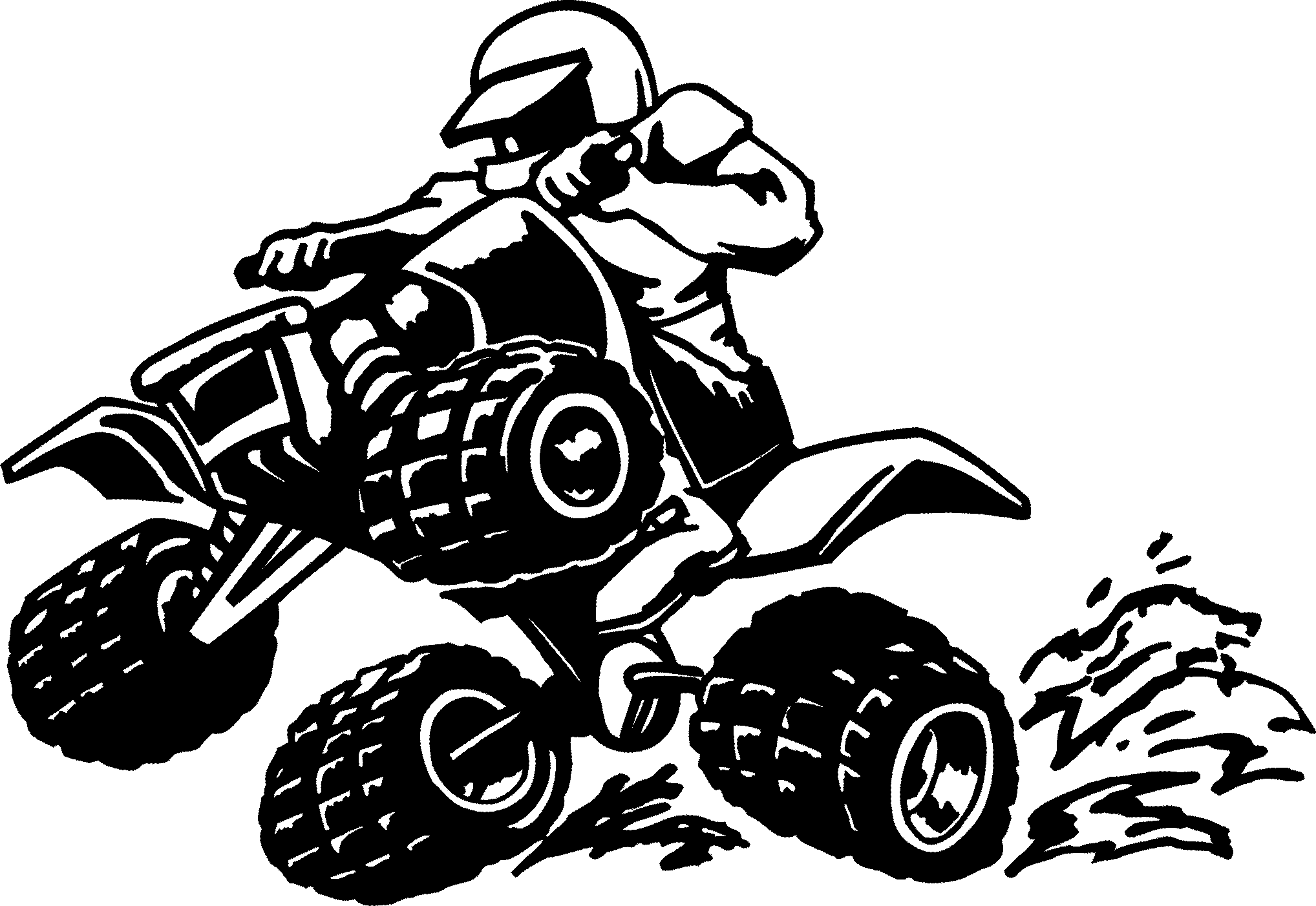 quad bike clipart - photo #5