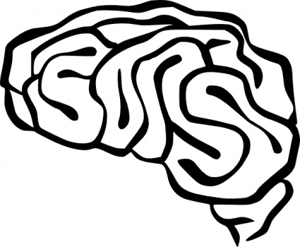 Cartoon Picture Of A Brain