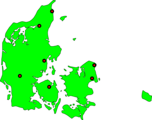 Blank Map Of Denmark - ClipArt Best