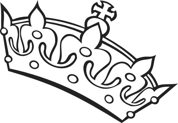 Crown black and white free clipart keep calm crown clip art 3 ...