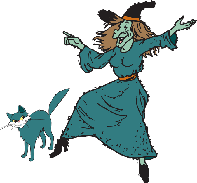 free clipart halloween witch - photo #11
