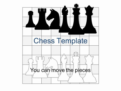 Chess Set PowerPoint Template