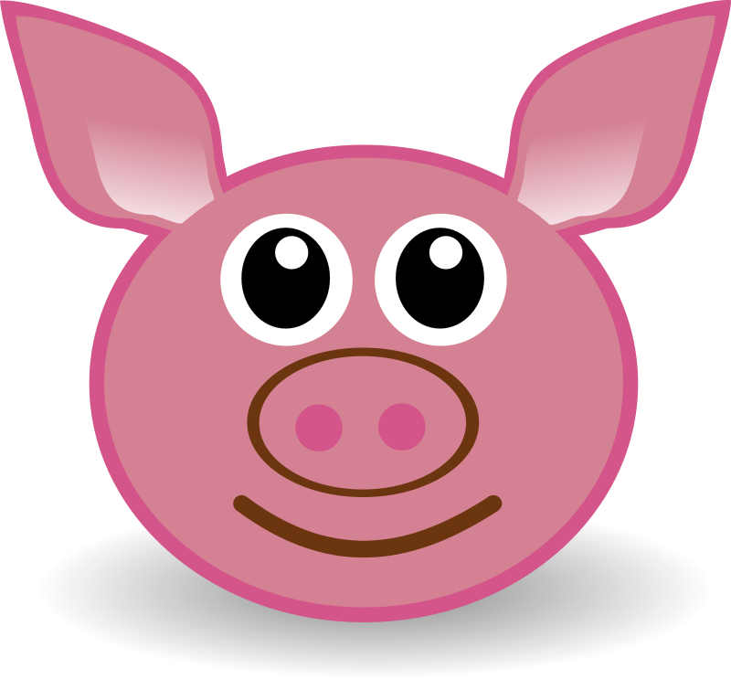 Cartoon picture of pig - More information