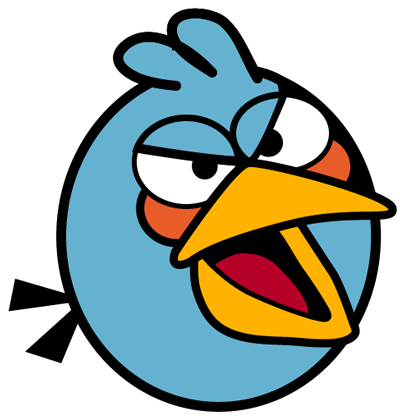 Image - Angry blue bird.png | Angry Birds Wiki | Fandom powered by ...