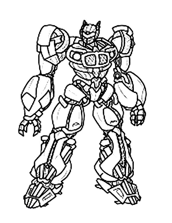 bumble bee transformers Colouring Pages