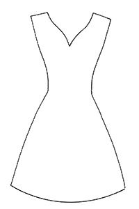paper dresses | Paper Dresses, Templates and Dress Card