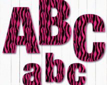 Popular items for pink zebra pattern on Etsy