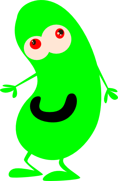Green Bean Clip Art - vector clip art online, royalty ...