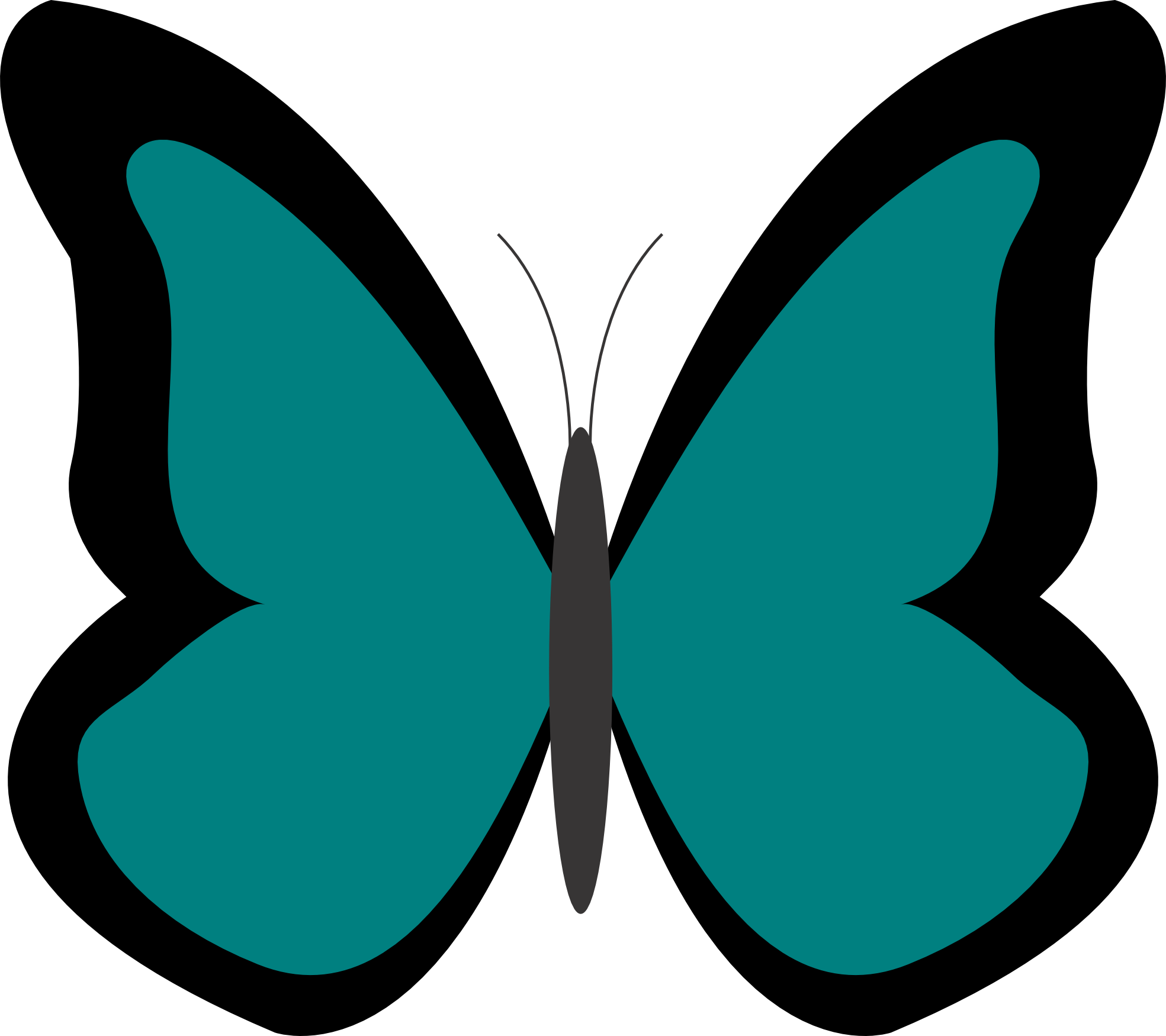 Butterfly 26 Color Colour Teal Peace xochi.info SupaRedonkulous ...