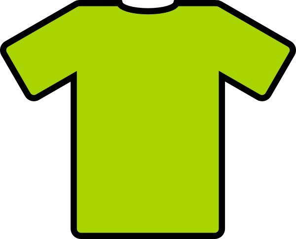 Green T Shirt clip art - vector clip art online, royalty free ...