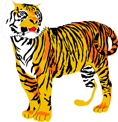 Free Stock Photos | Illustration Of A Tiger | # 3001 ...