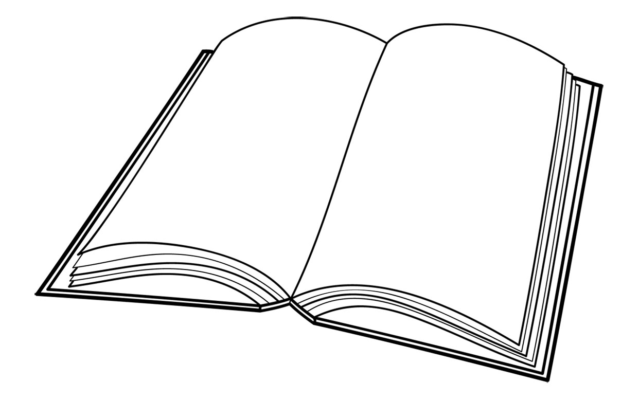 open book template clip art - photo #9