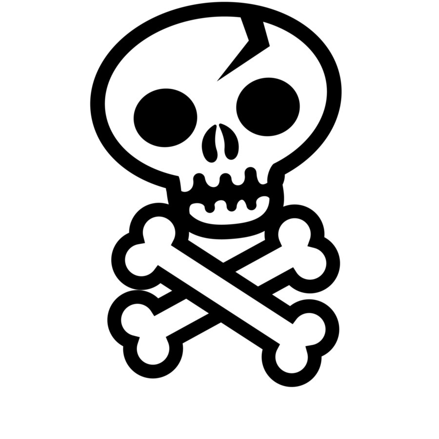 Danger Sign Skull And Crossbones