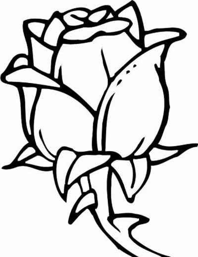 coloring-pages-draw-a-rose-coloring-pages-easy-and simple for kids ...