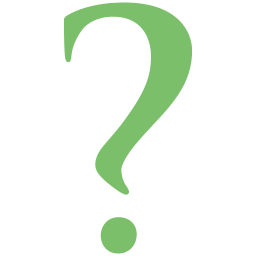 Moth green question mark 7 icon - Free moth green question mark icons