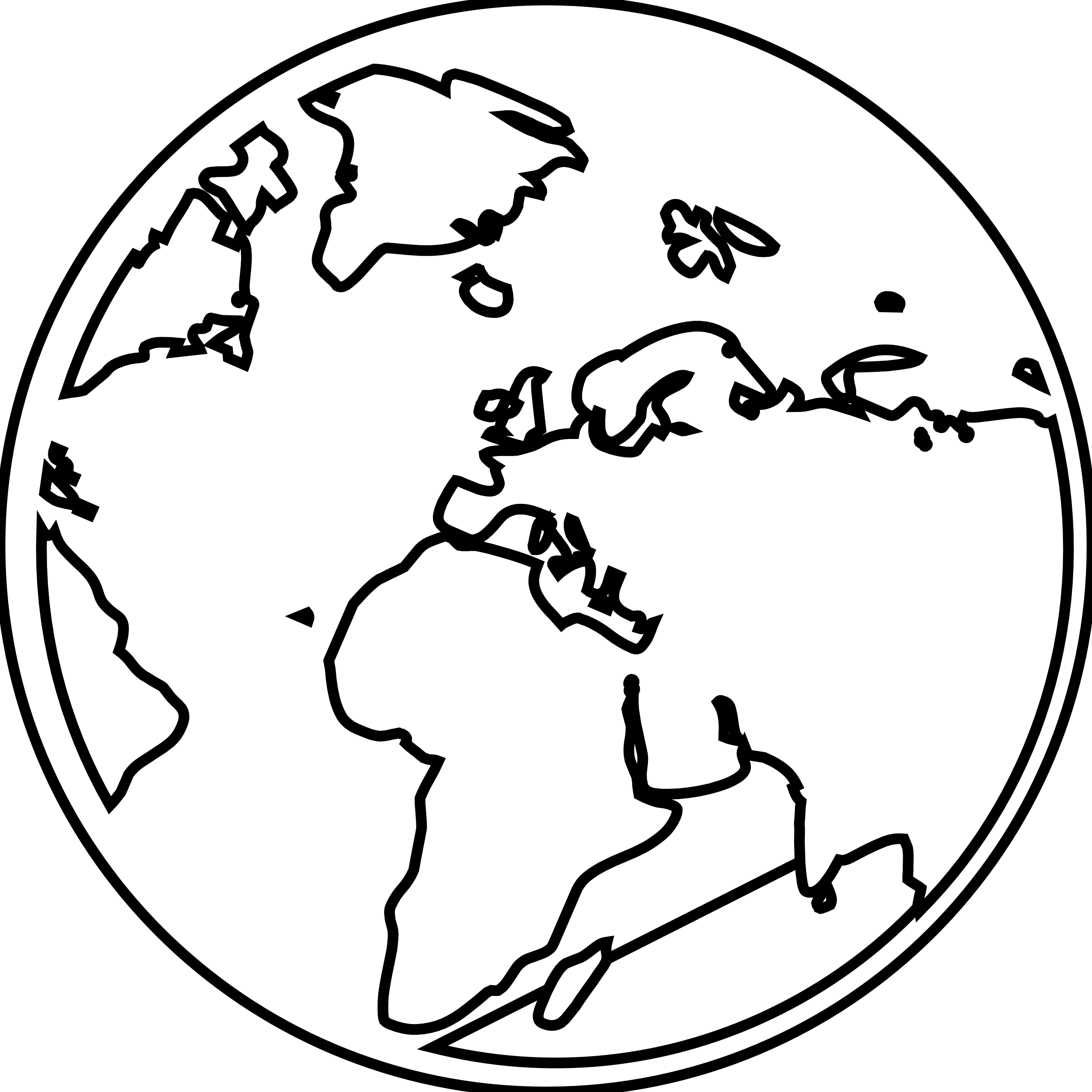 free earth clipart black and white - photo #20