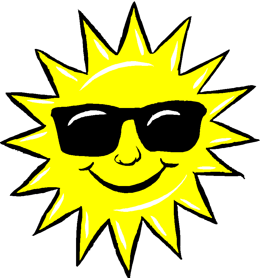 Hot Sun Clipart