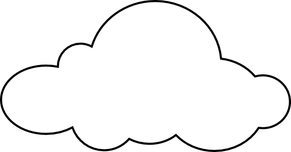 Cloud Coloring Pages For Kids