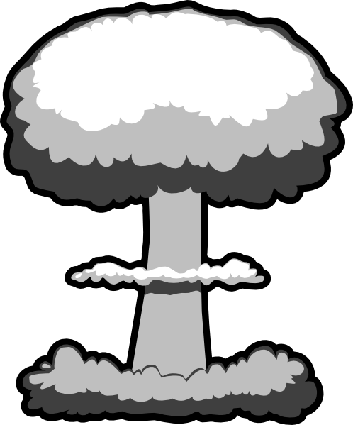 Atomic bomb clipart