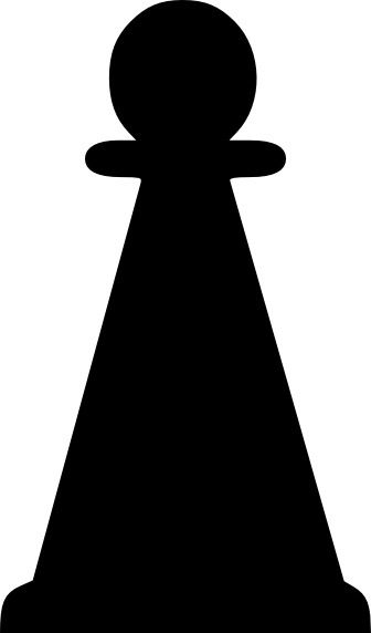 Pawn Chess Piece clip art Free vector in Open office drawing svg ...
