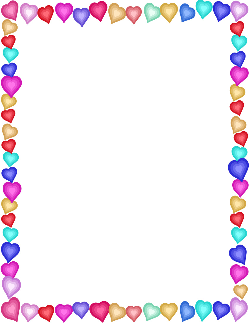 Heart Border Clipart