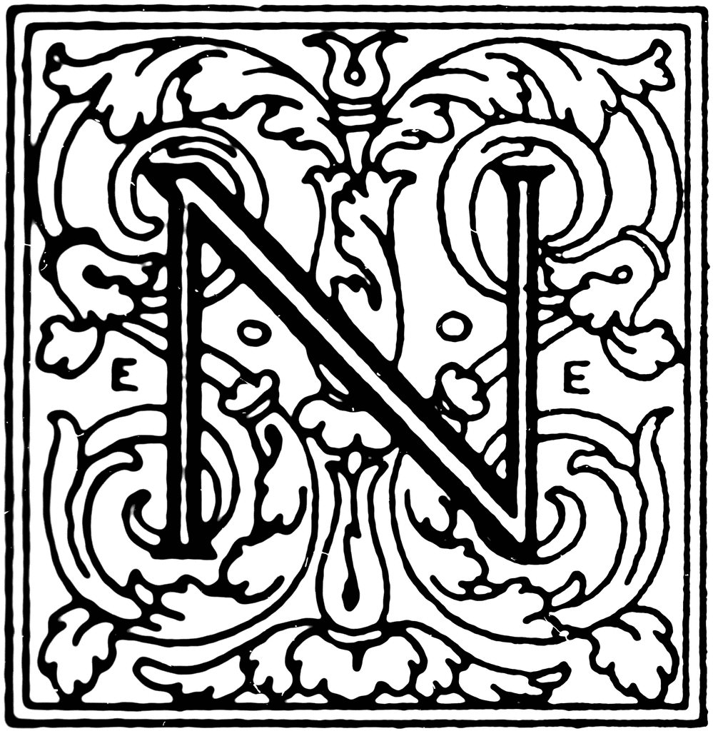 499 views Decorative letter clipart