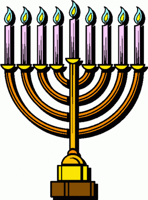 Menorah free hanukkah clipart 2 image #39625