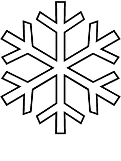 Snowflake Template - ClipArt Best