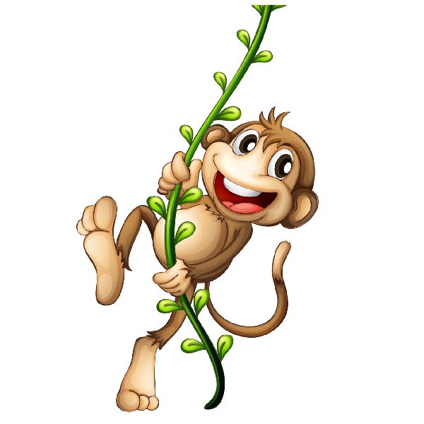 monkey laughing clipart - photo #12