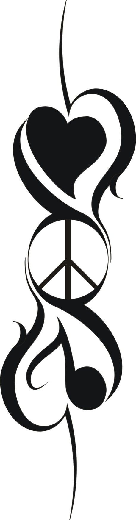 Discover 89+ about peace love music tattoo super cool .vn Discover 89+ about peace love music tattoo super cool .vn