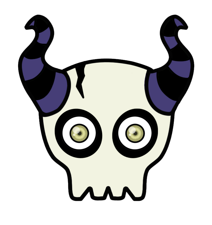 Skull Logo by 8bitMonster on DeviantArt