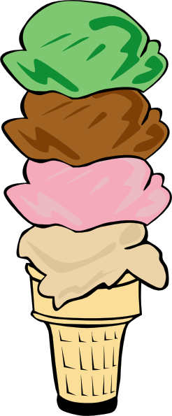 Ice Cream Scoop Clip Art - ClipArt Best