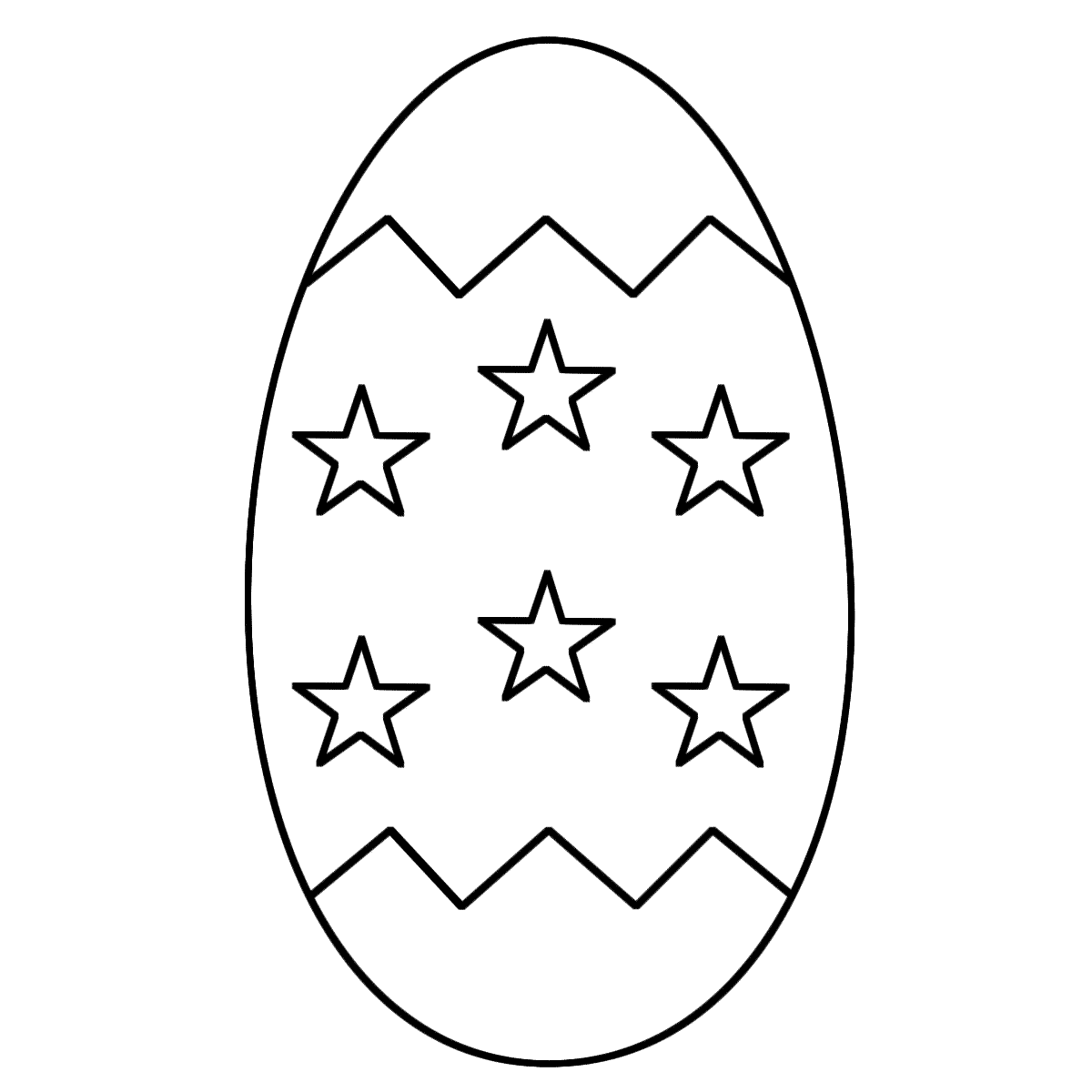 Free Coloring Pages For Easter Eggs