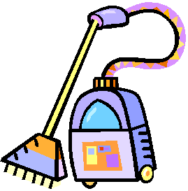 Cleaning Supplies Black And White Clipart
