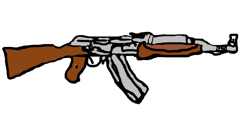 AK-47 Â» drawings Â» SketchPort